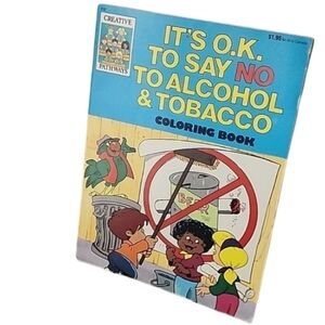 🎉🎉***CLEARANCE***🎉🎉vintage 1987 Creative Pathways kids coloring book